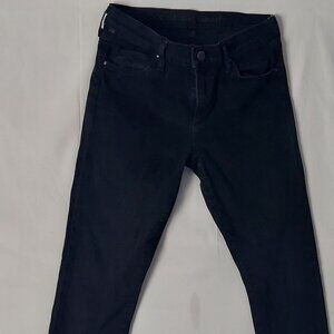 Citizen Of Humanity Size 29 Black Harlow Ankle Mid Rise Slim Women's Jeans